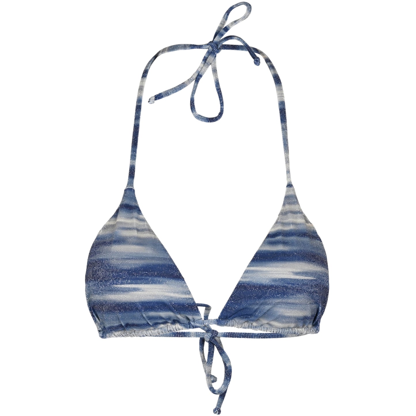 Moonlight Lurex Tri Top - Bikini Top