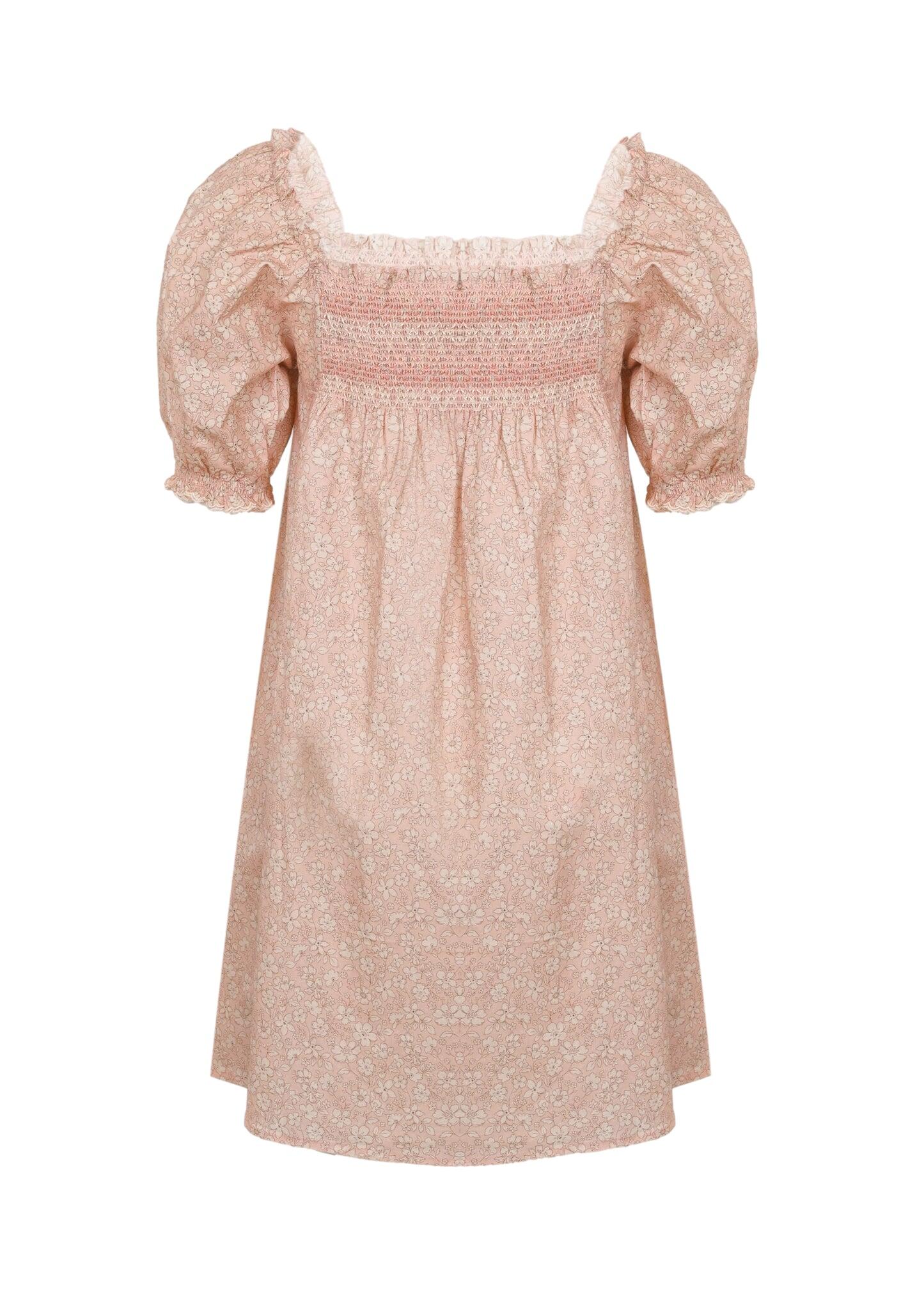 Caroline Girls Dress Garden Flowers