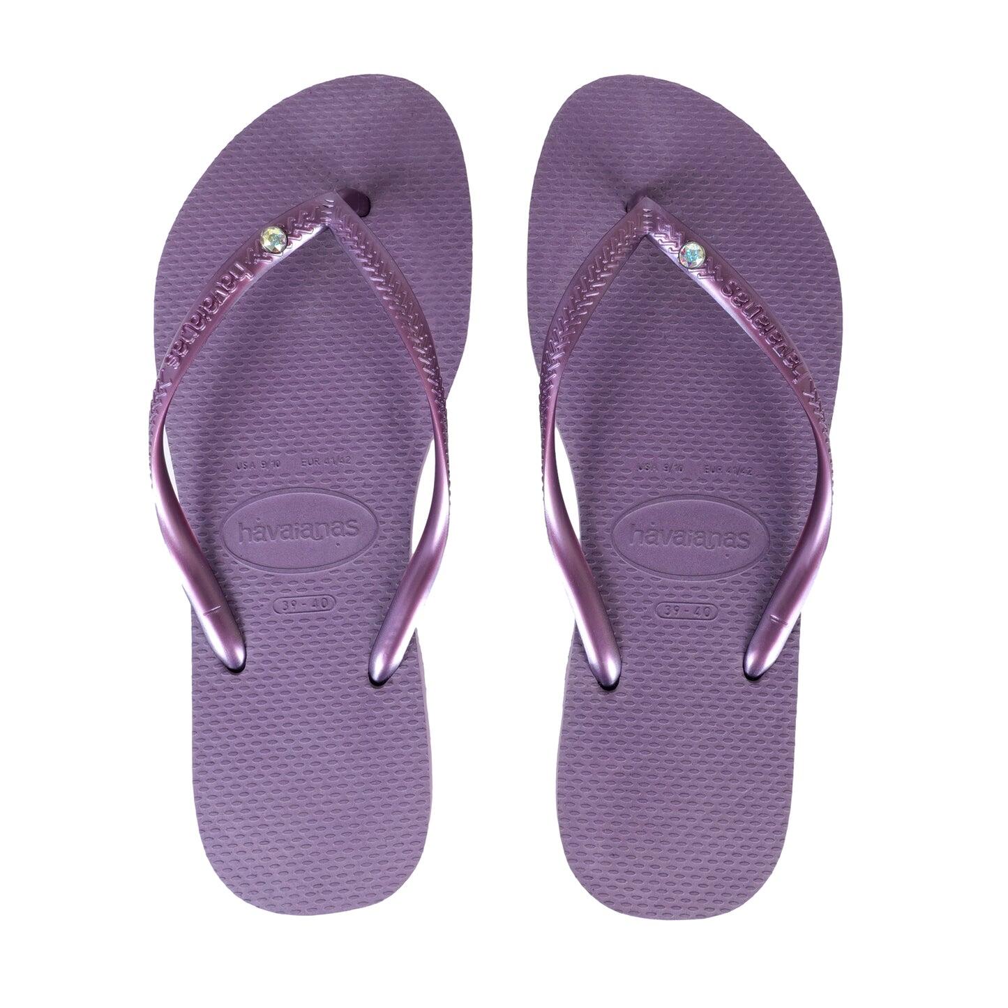 Havaianas Slim Crystal Sw II Malve - Shoes