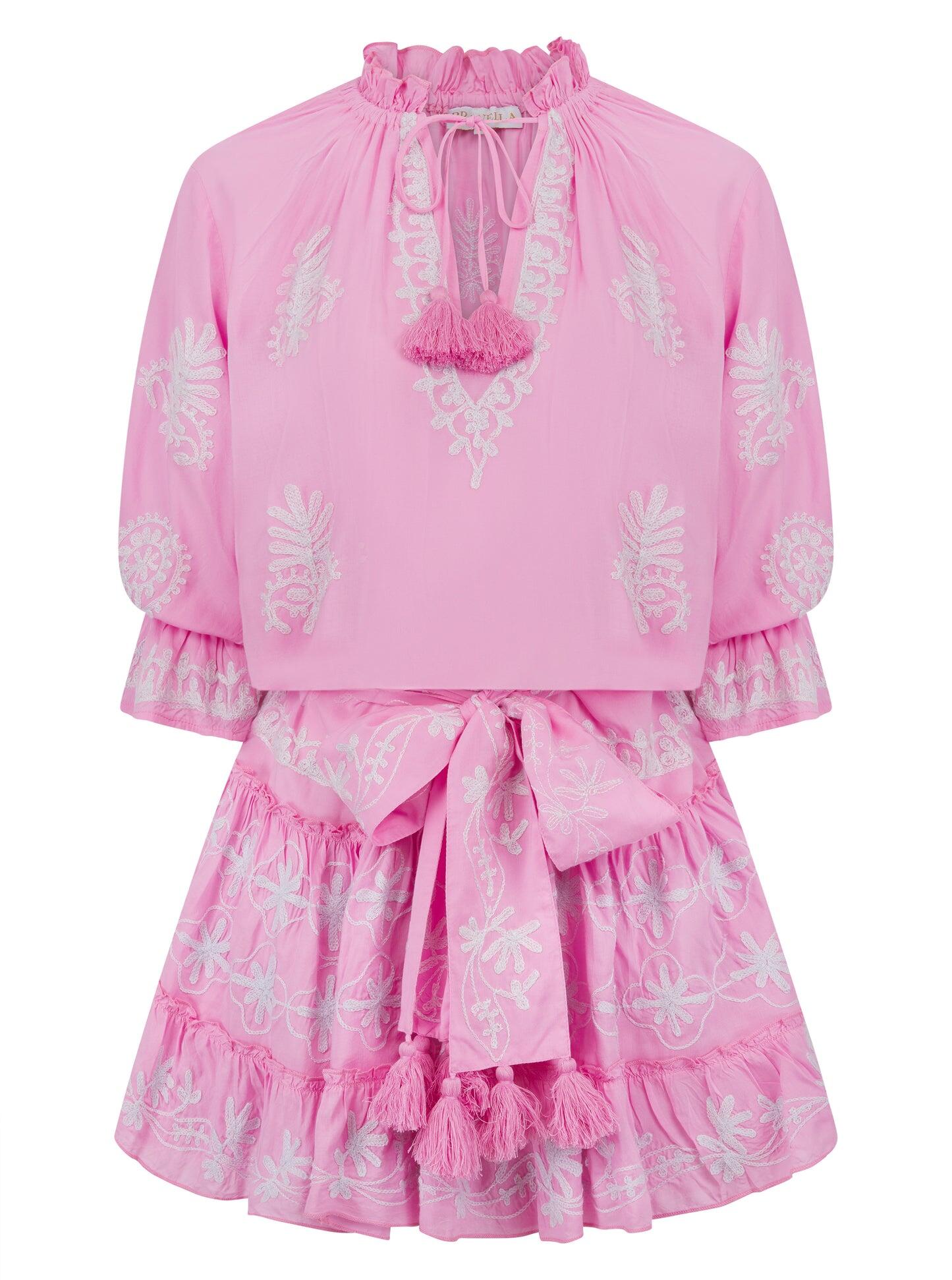 Sia Pink/Lilac Mini Dress - Dress