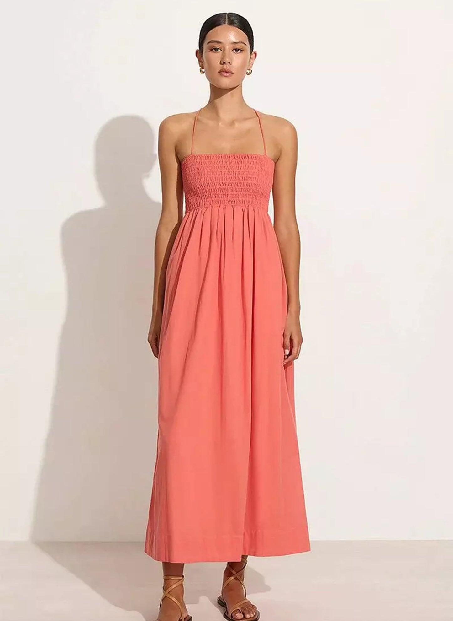 Agolde Midi Dress Melon - Dress