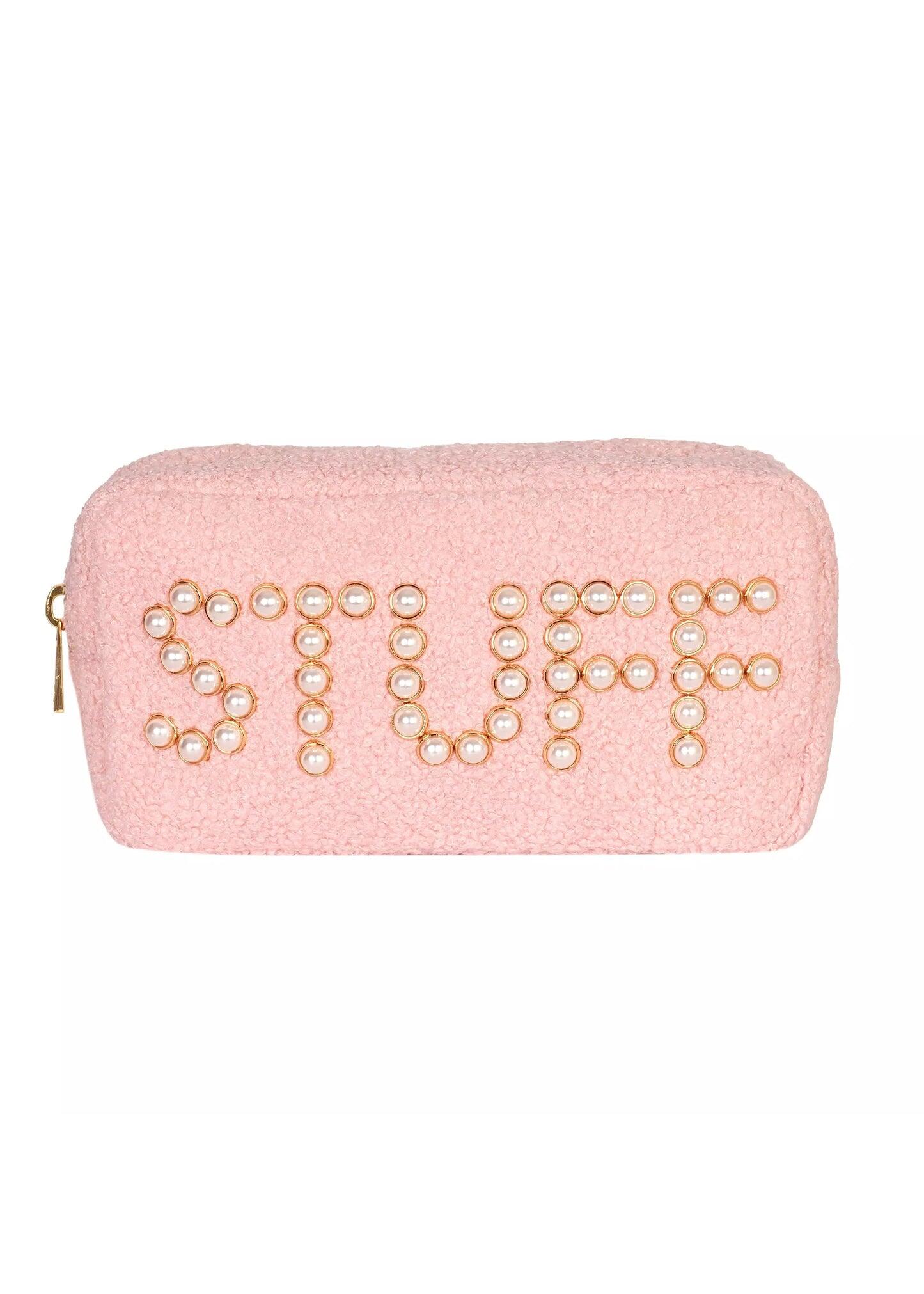 Teddy Stuff Cosmetic Bag Petal