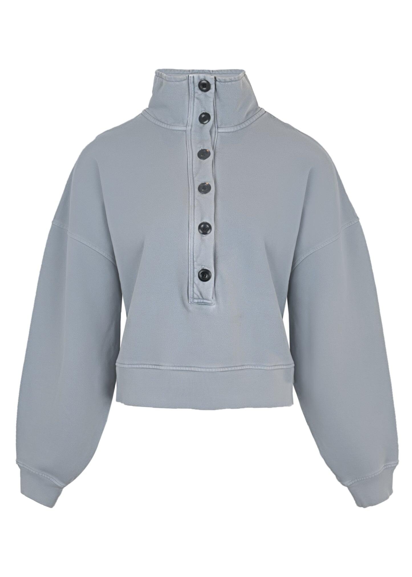 Mirelle Funnel Neck In Hematite