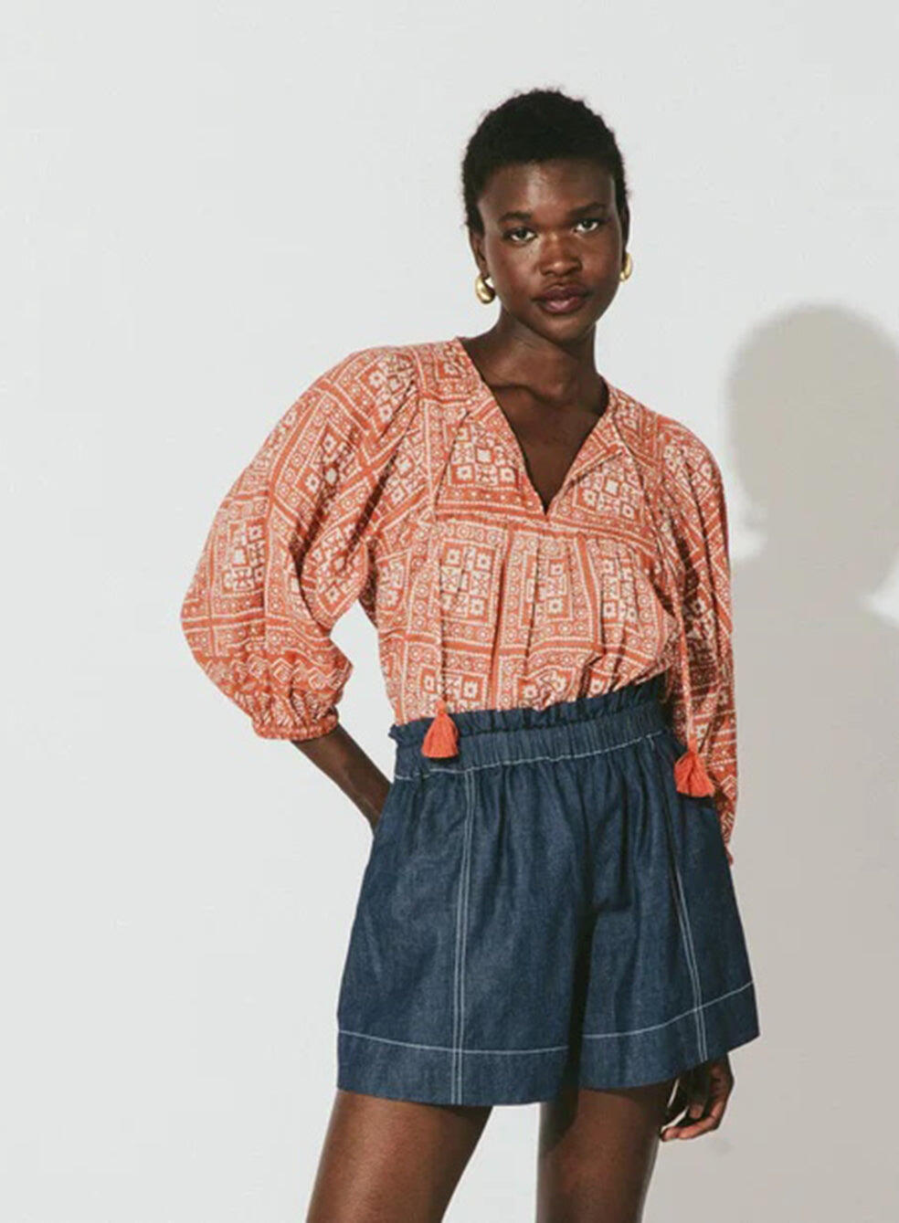 Justine Blouse Tomar - Top