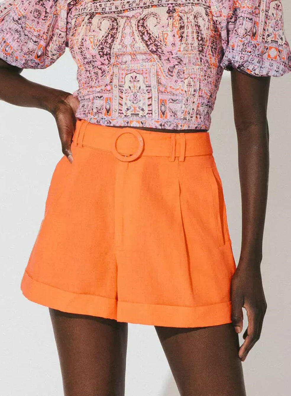 Oscar Short Tigerlily Orange - Shorts