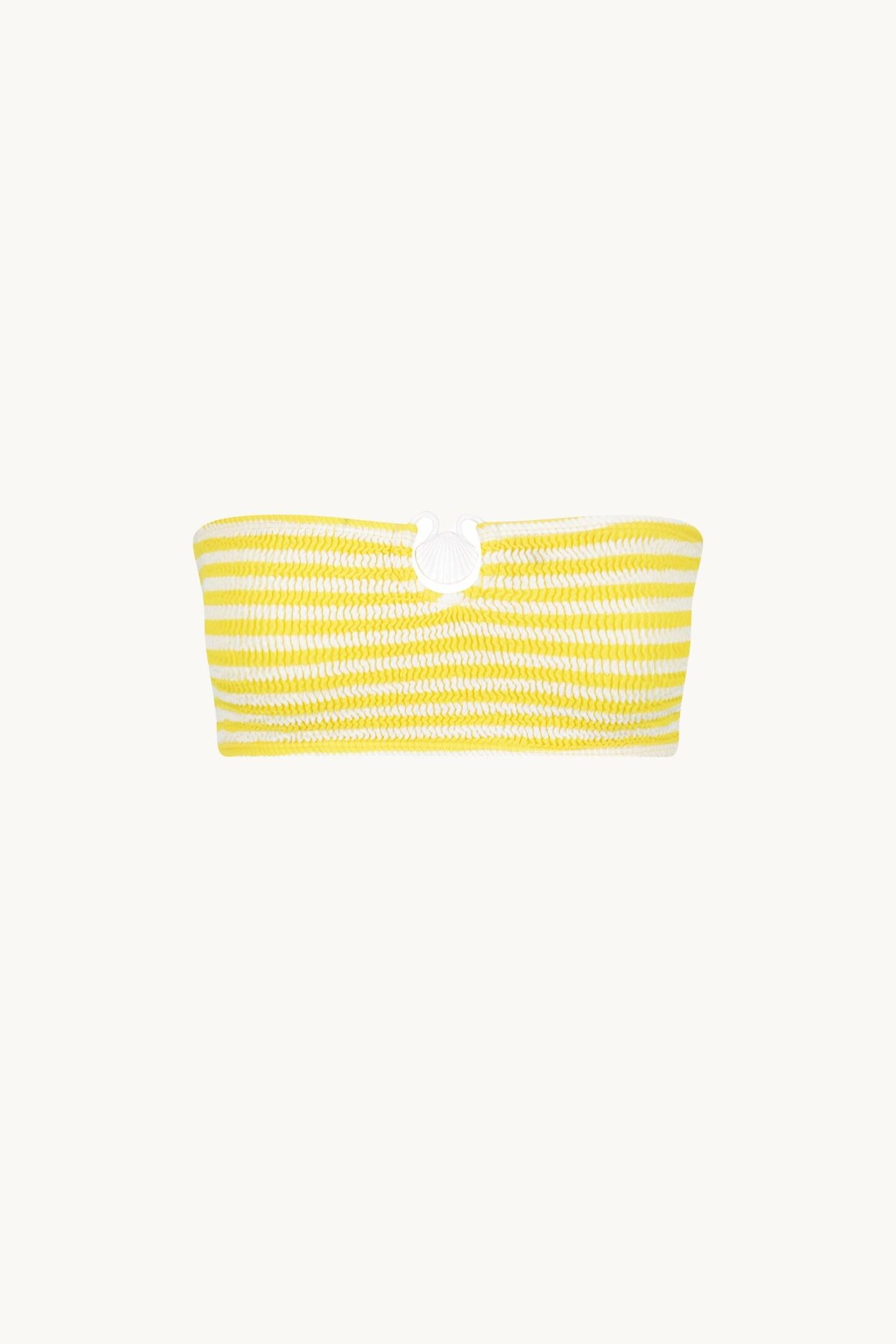 Noosa Kini Sunshine Stripe - ONE SIZE - Bikini Top