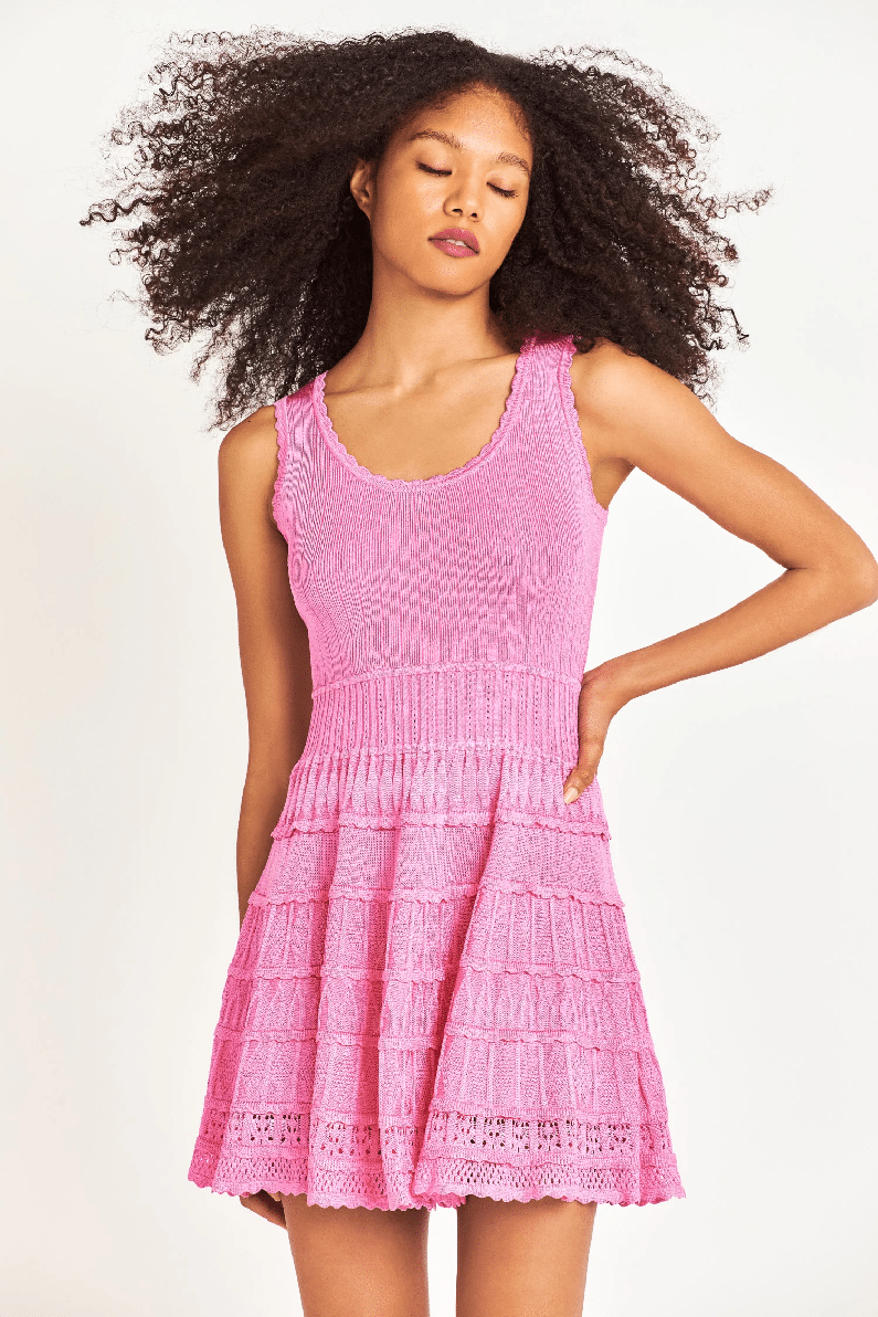 Diandra Dress Pink Moscato - Dress