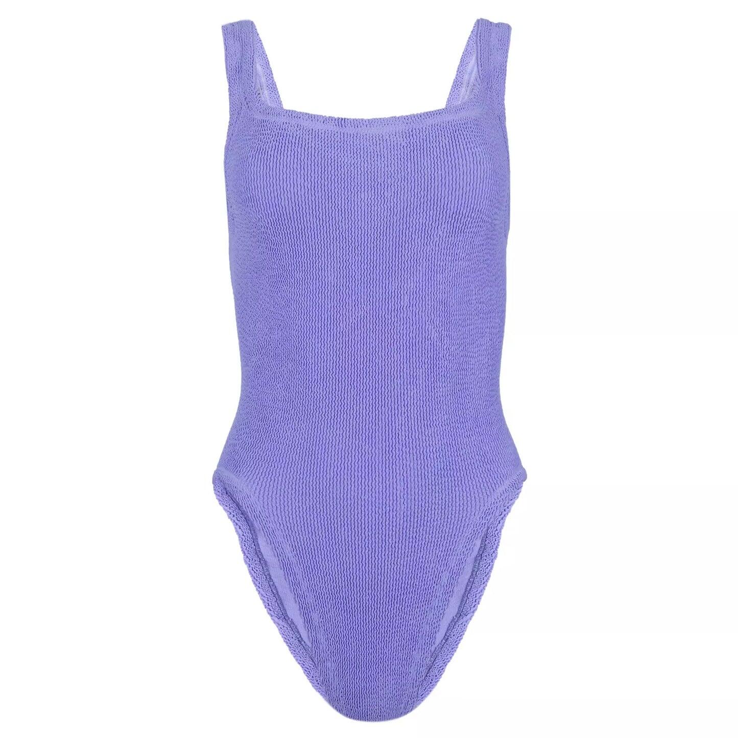 Classic Square Neck Swim Lilac
