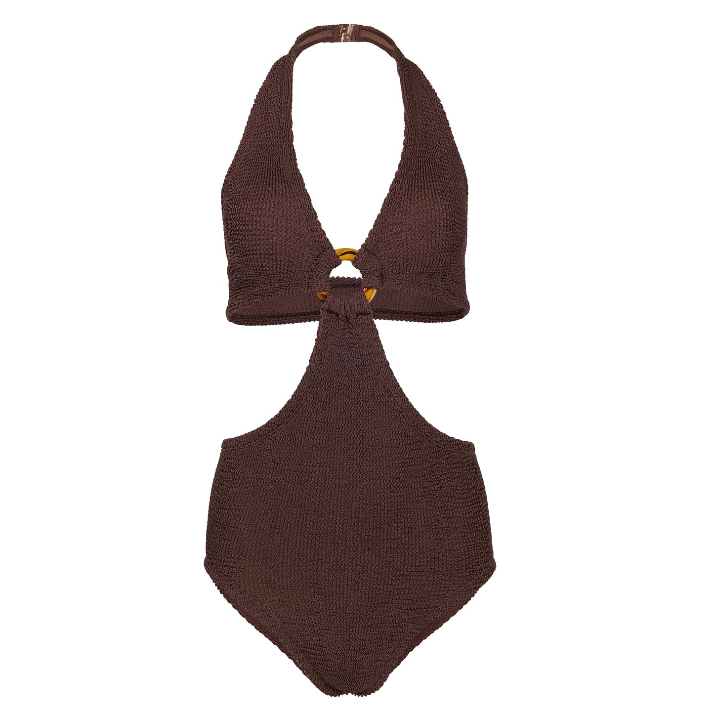 Ursula One Piece Metallic Chocolate - ONE SIZE - One Piece