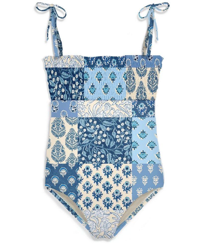 Amina Radical Patch One Piece Swimsuit