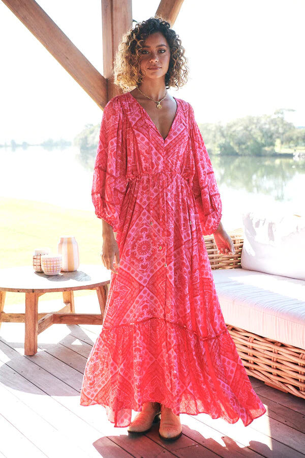 Amore Print Catalonia Maxi - Dress