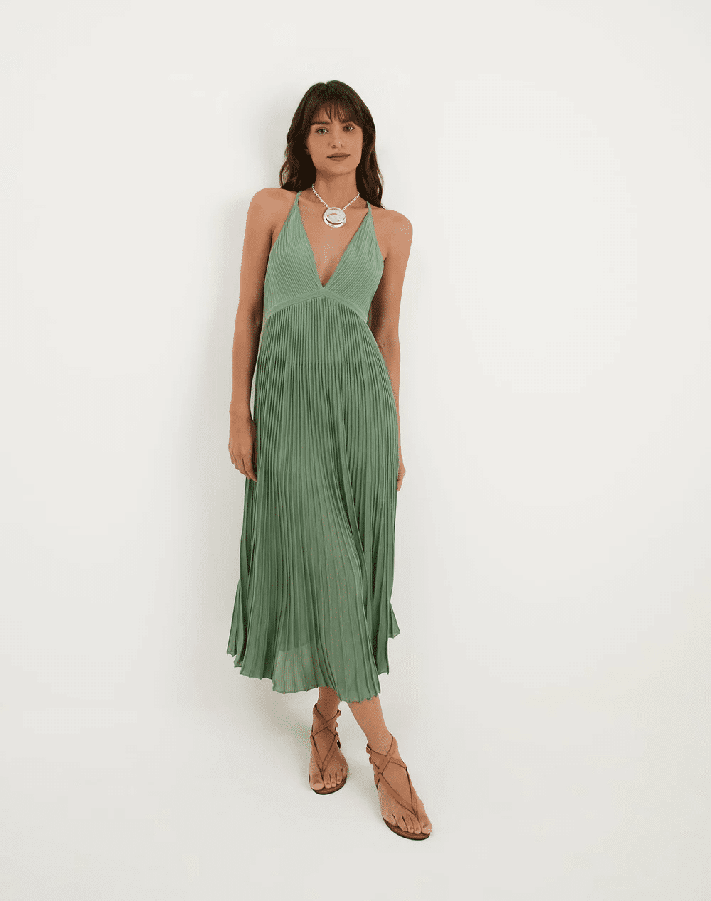 Knit Katia Long Dress Seaglass - Dress