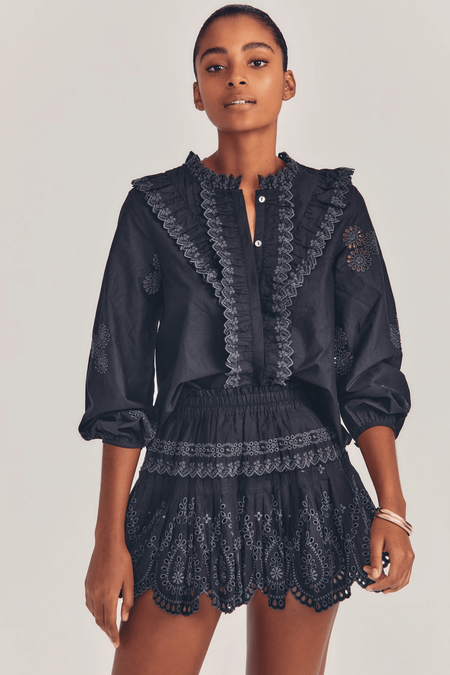 Sarie Skirt Black - Skirt