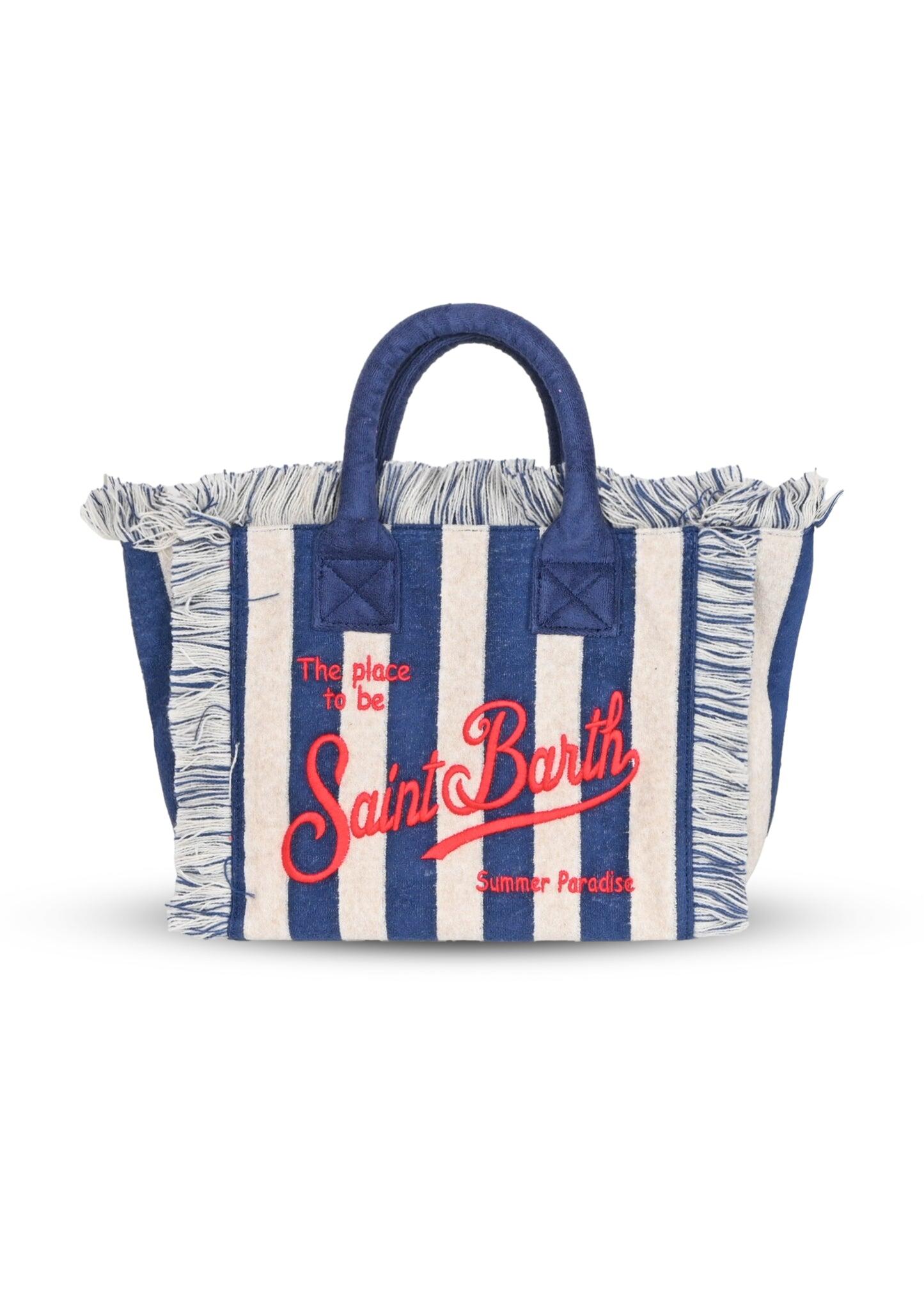 Colette Sponge Terry Stripes Bag V6141 Embroidery