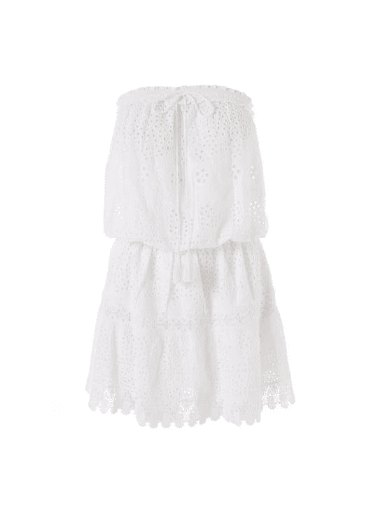 Iris Short Dress White - Dress