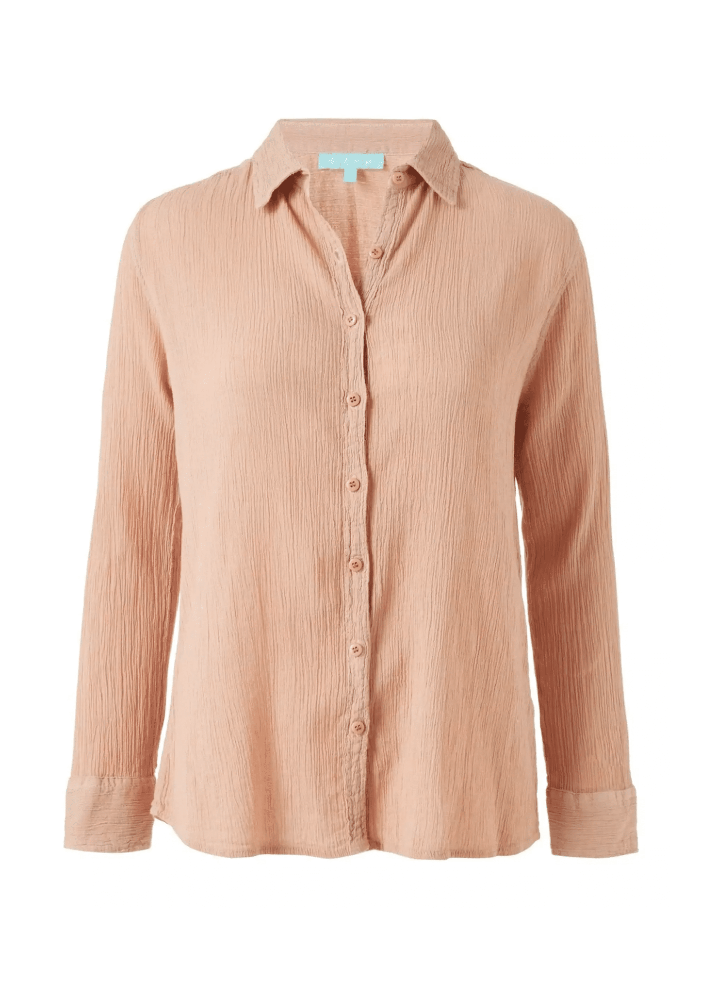 Cotton Shirt for Women in Tan - Tina Shirt - Top