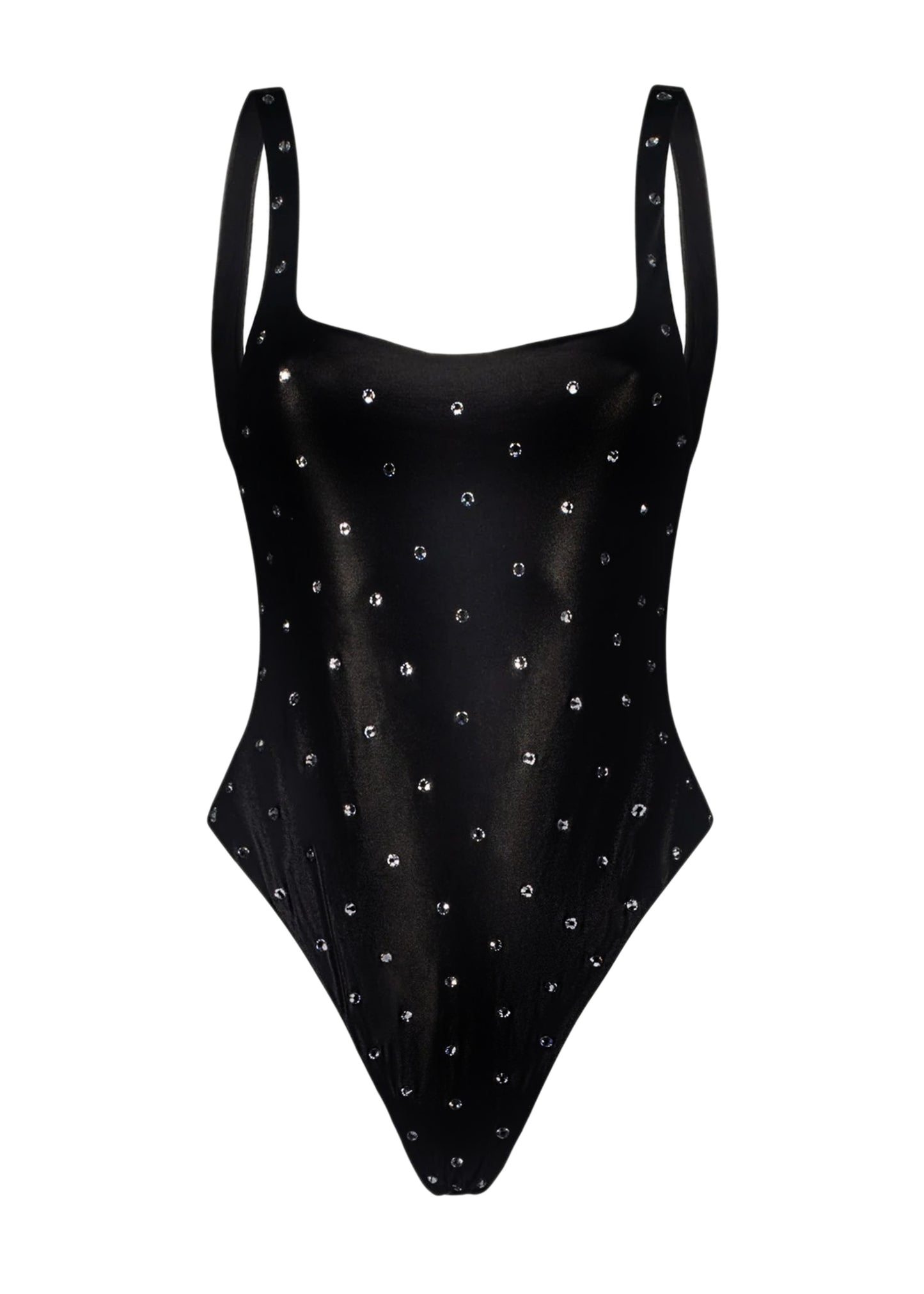 Elle Crystals Black One Piece