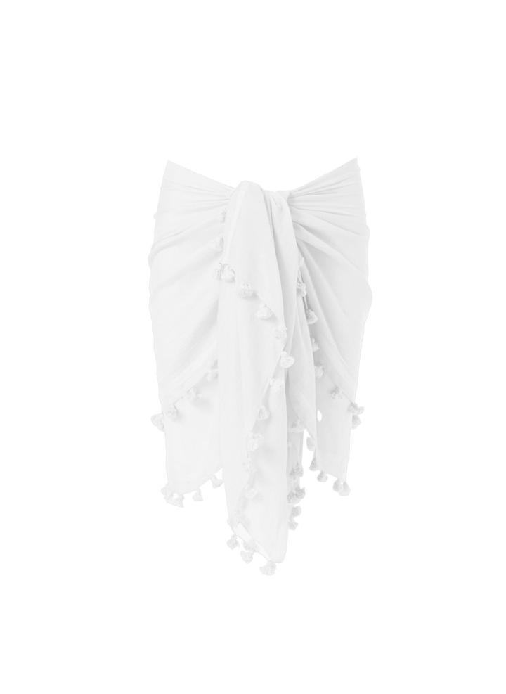 Melissa Odabash Pareo White - Sarong