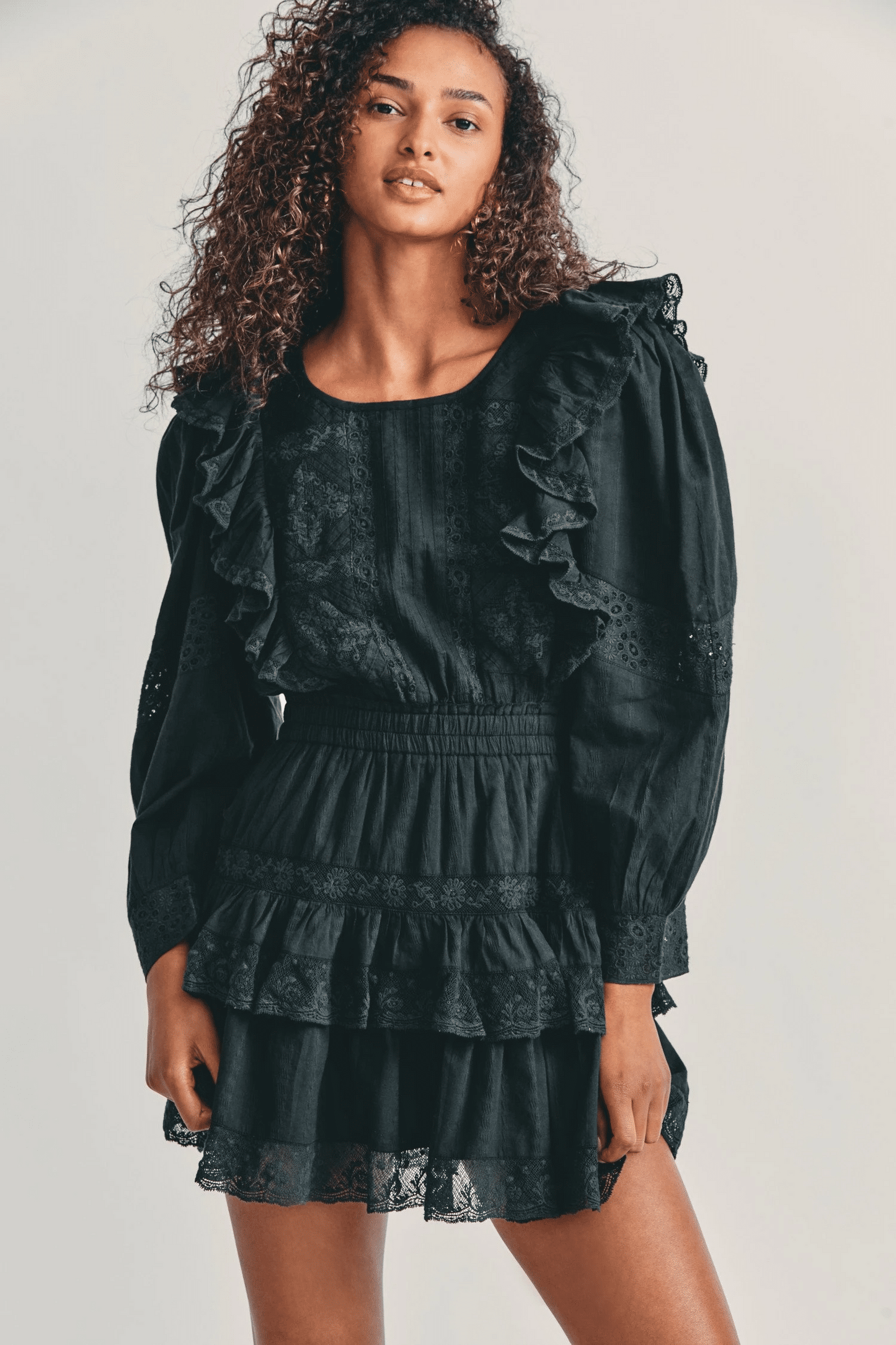 Santorini Dress Black - Dress