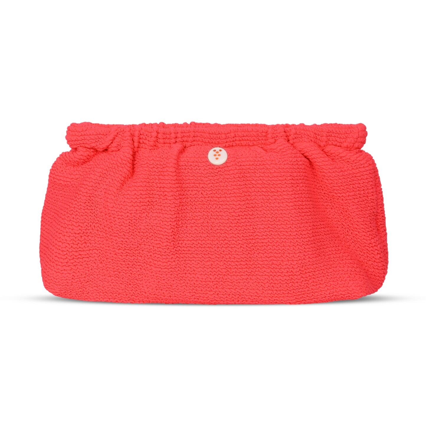 Crinkle Clutch Bag Strawberry - ONE SIZE - Clutch Bag