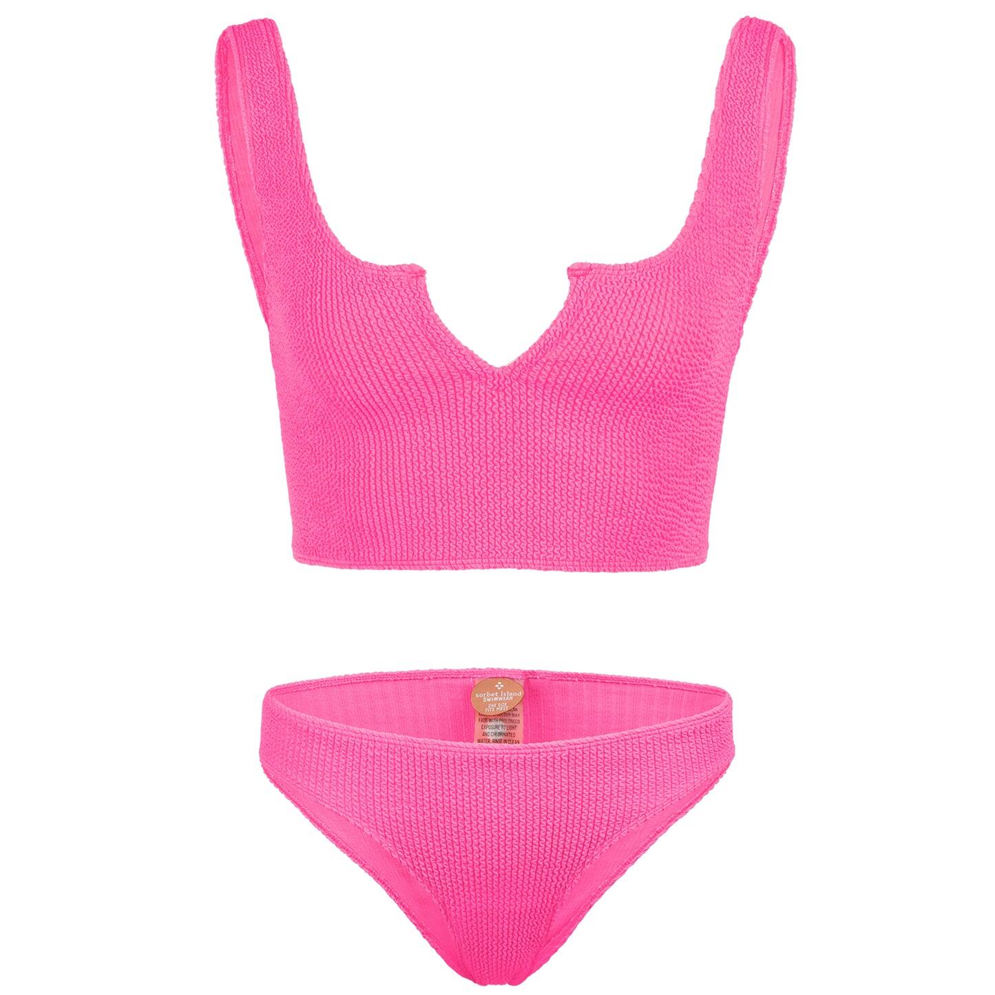 Nyxia Bralette Bikini Pink Bubblegum - ONE SIZE - Bikini