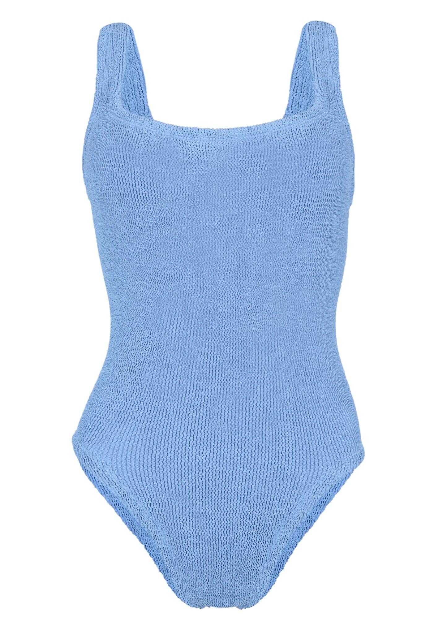 Square Neck Swim Cornflower