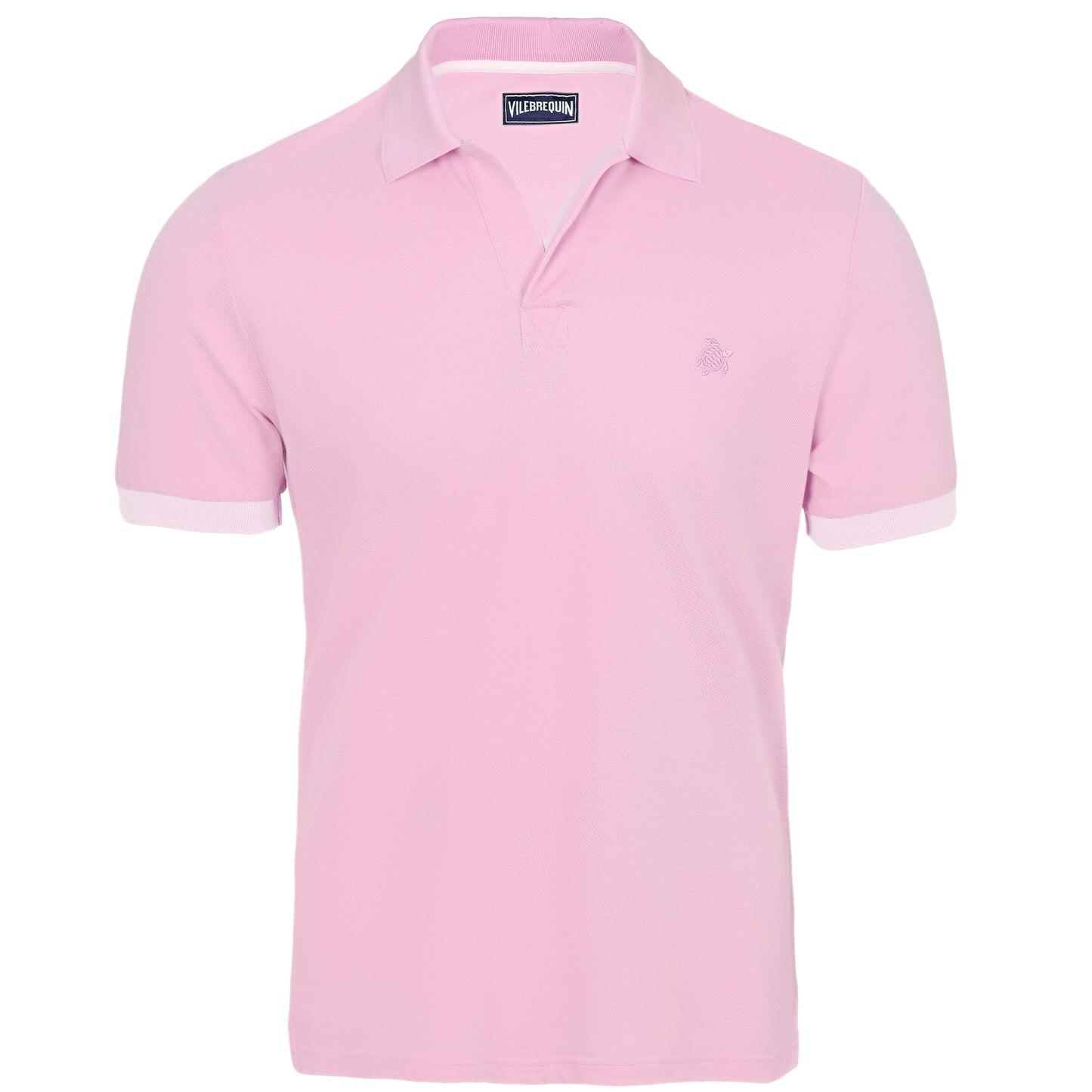 Palatin Polo Shirt Solid Pink - Polo Shirt