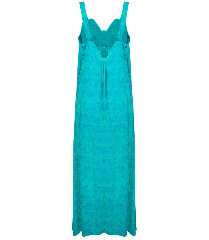 Vix Lagoon Susan Long Dress - S - Dress