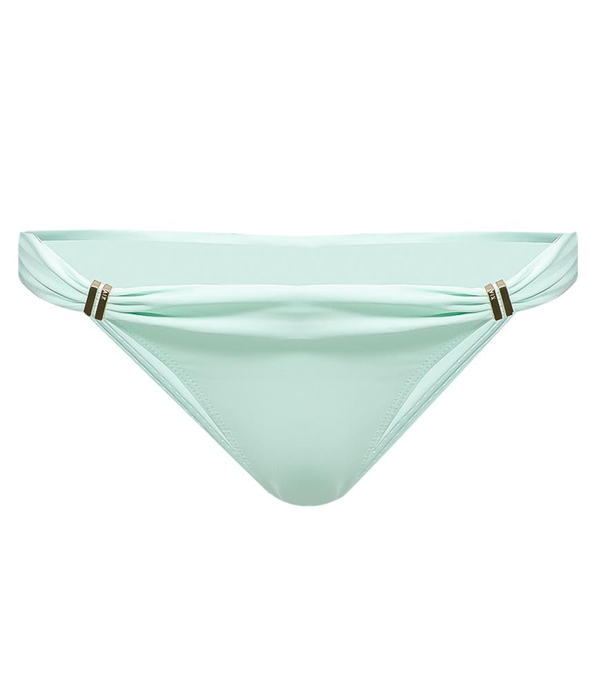 Soild Bia Tube Brazilian Cut Bikini Bottoms Mint - Bikini Bottom
