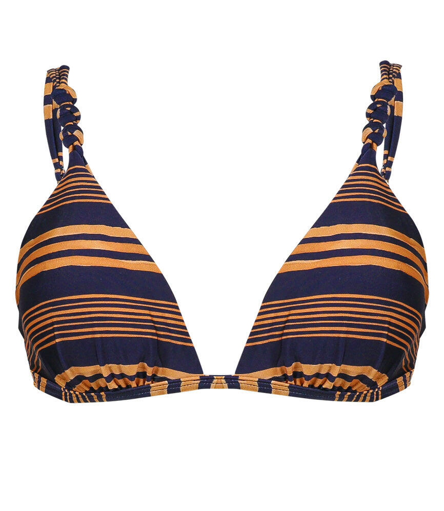 Vix Isabella Rope Top Navy - Bikini Top