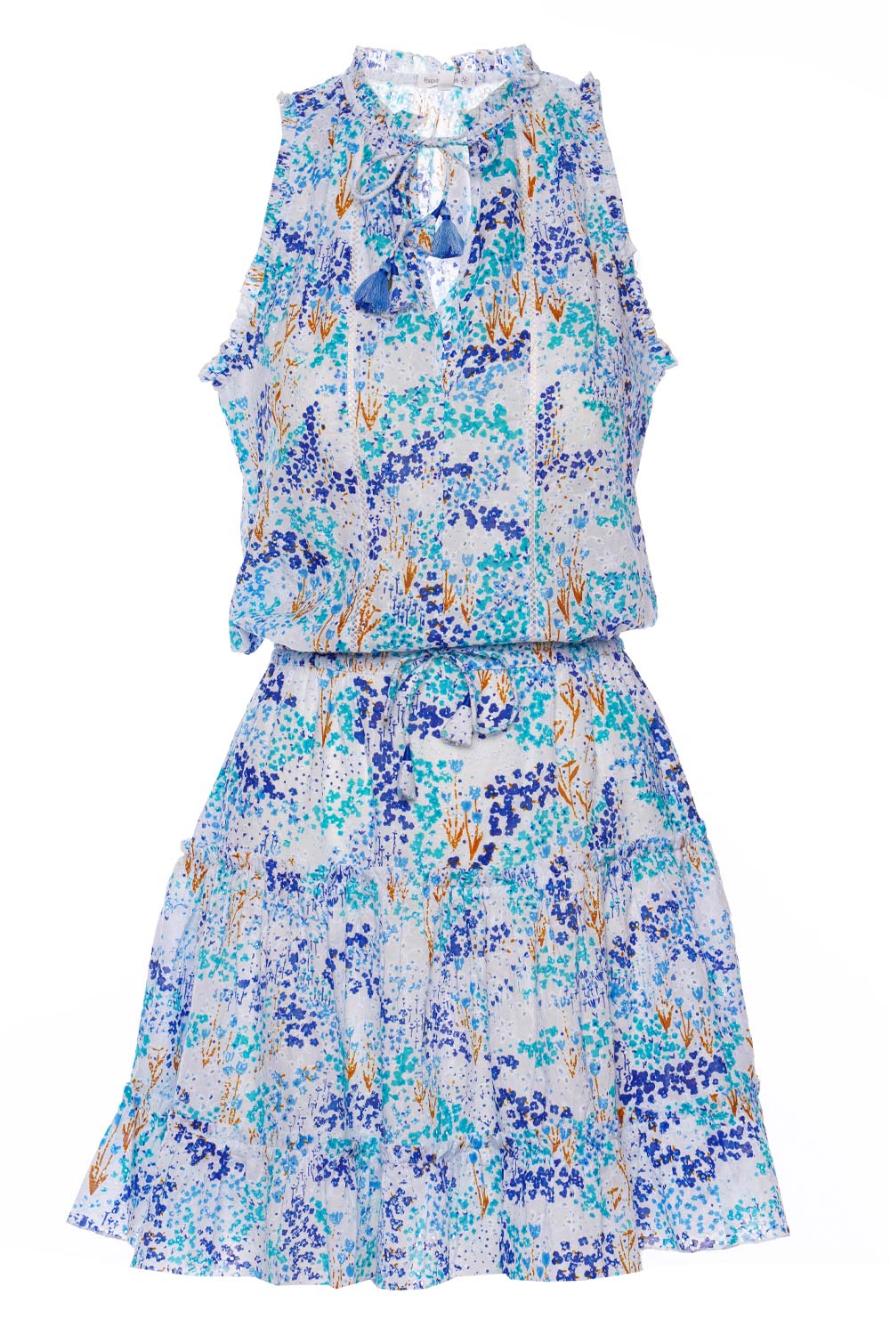 Womens Ditsy Floral Mini Dress | Mini Sleeveless Dress