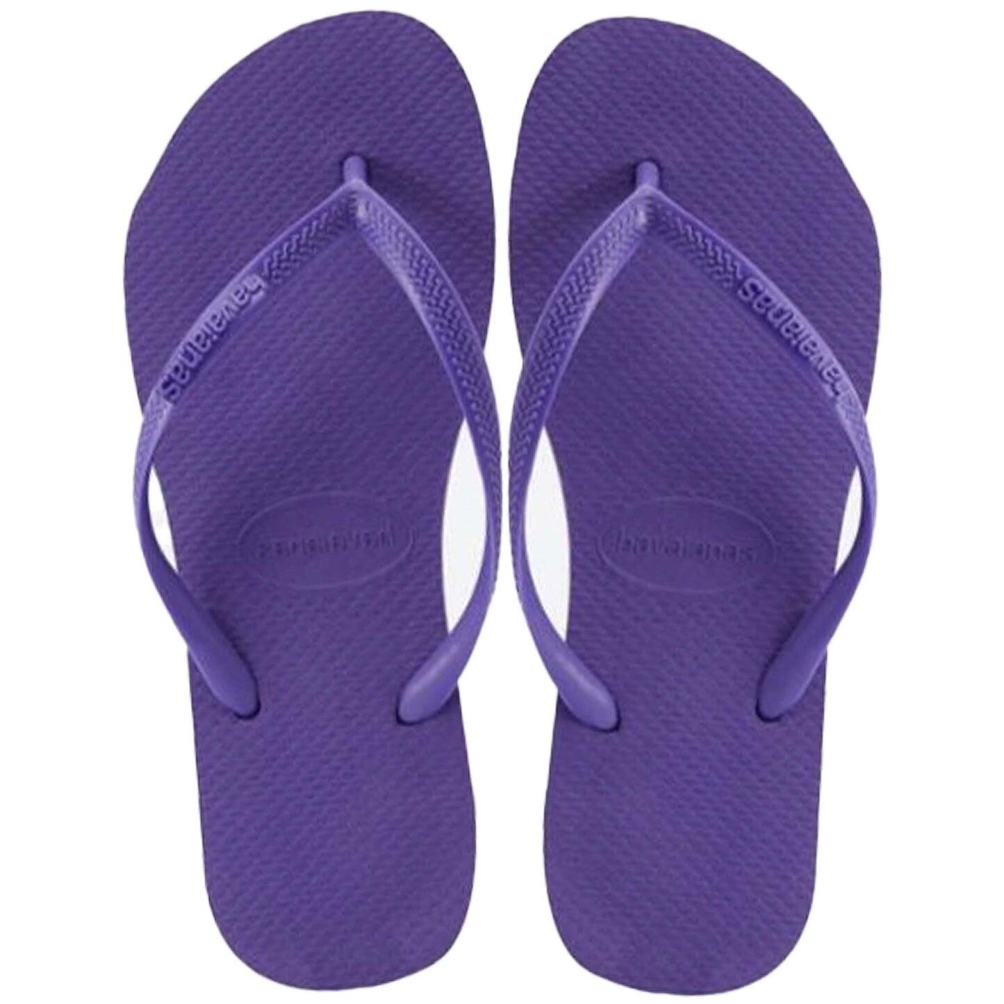 Havaianas Round Toe Slim Purple - Shoes