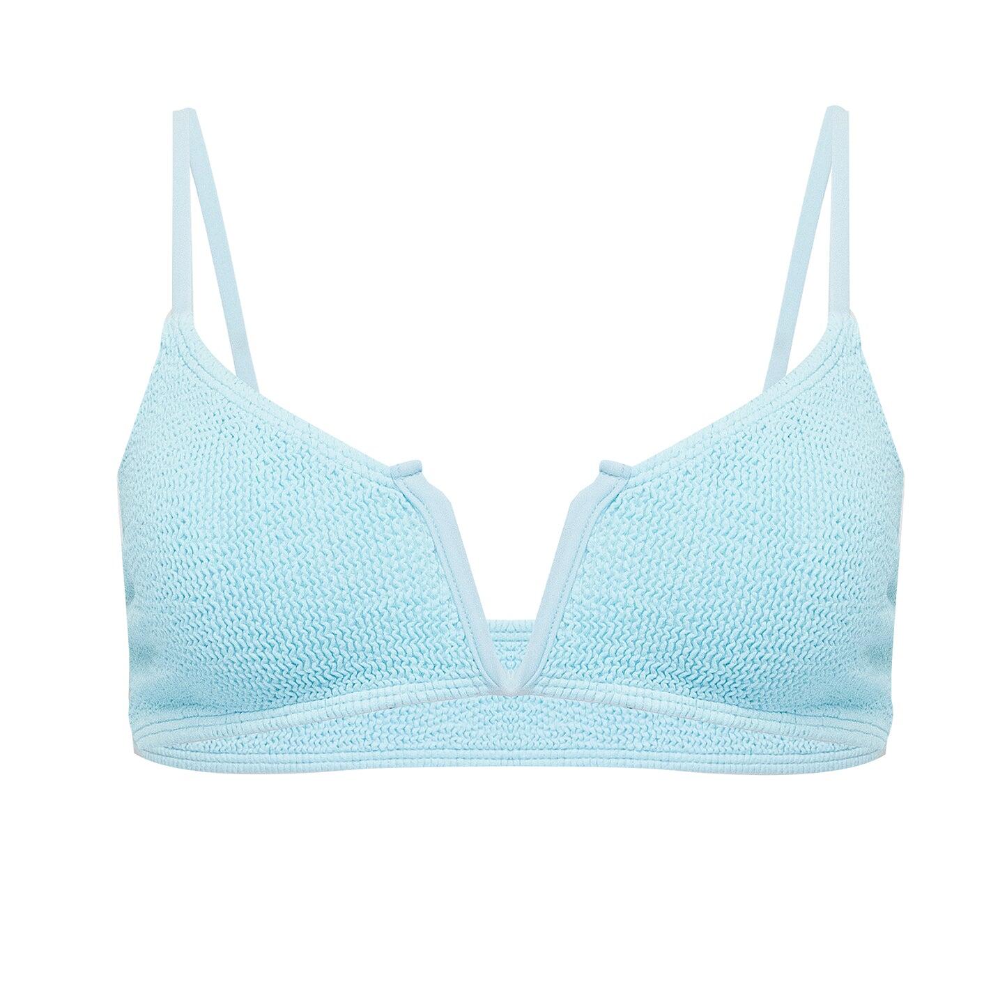 Hawaii Bikini Top Island Blue - ONE SIZE - Bikini Top