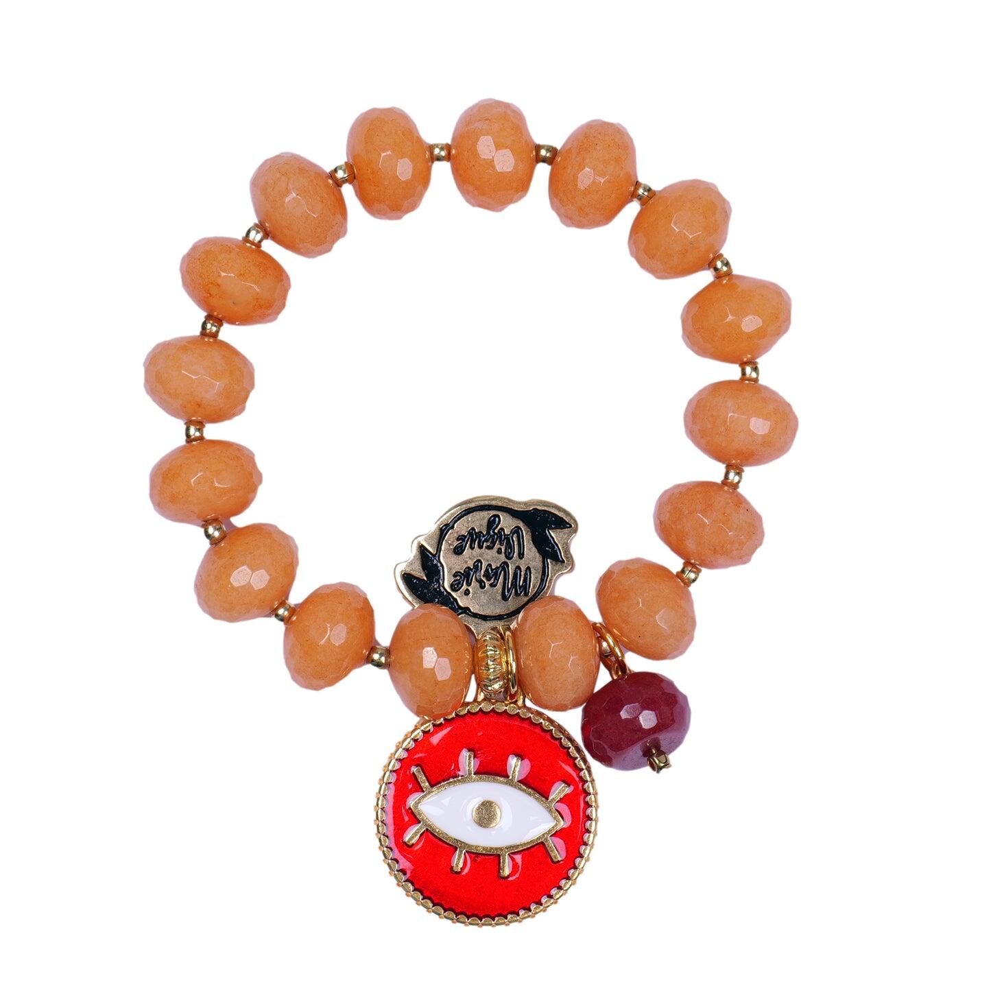 Sun Colour Bracelet Orange/Red - Bracelet