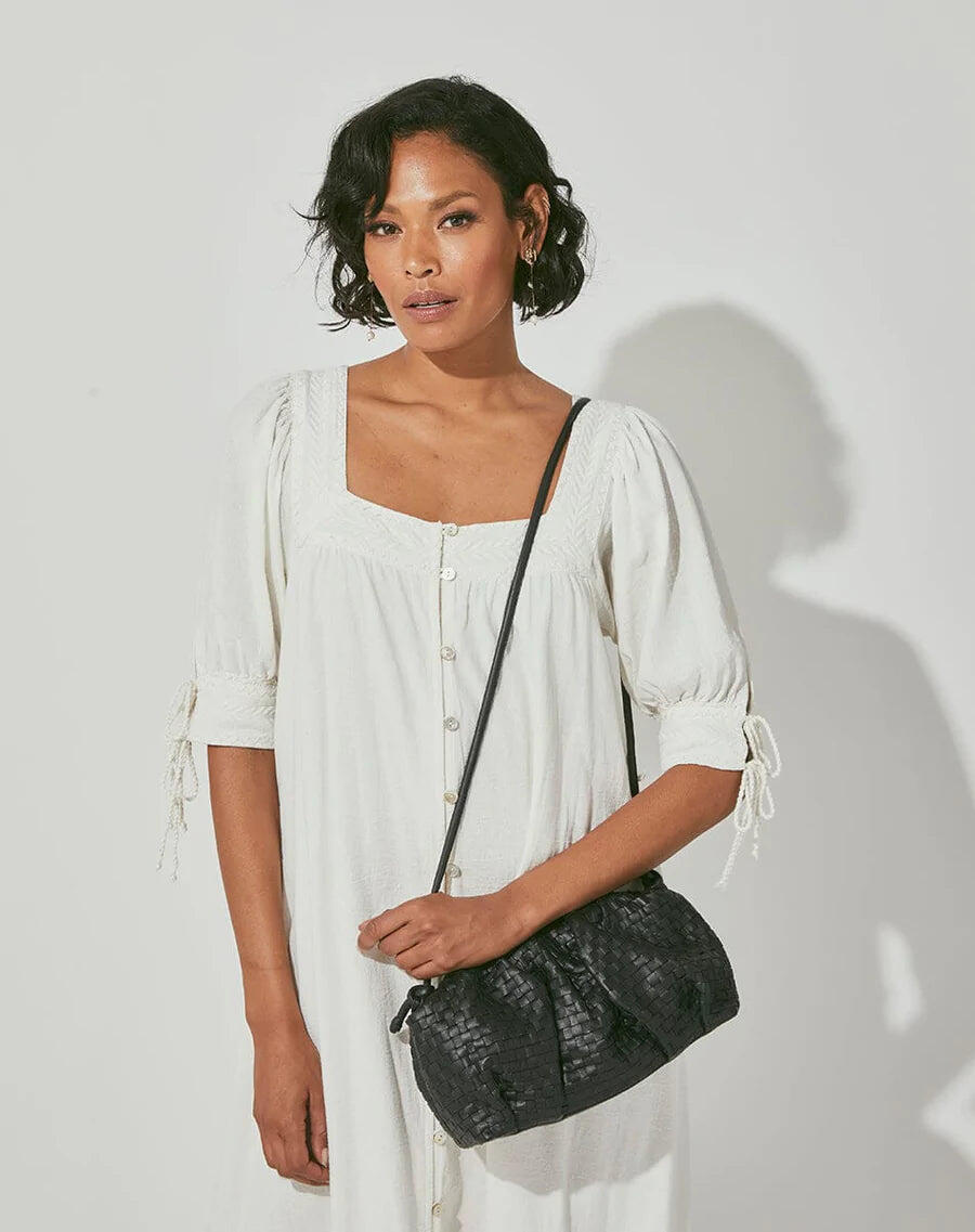 Mini Gigi Woven Crossbody - Bag