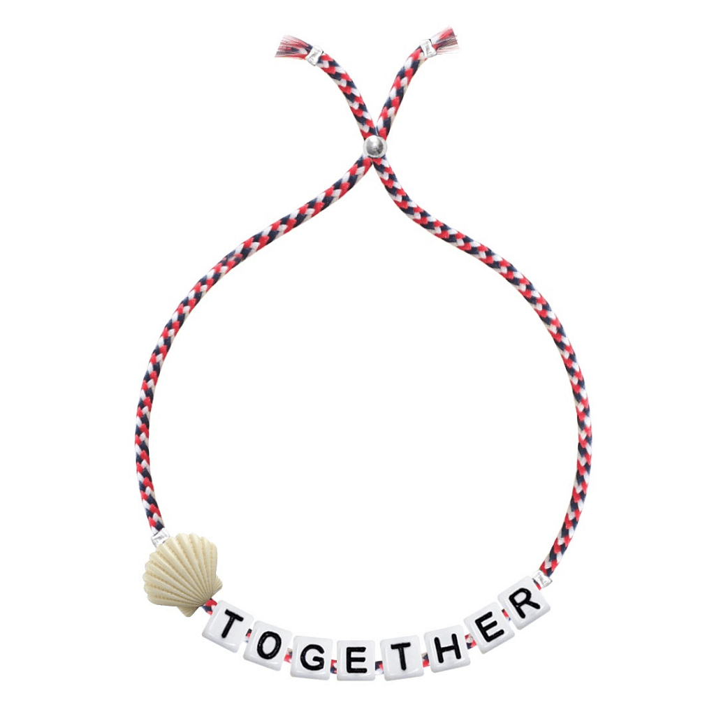 Ladies Bracelet with Together Letters