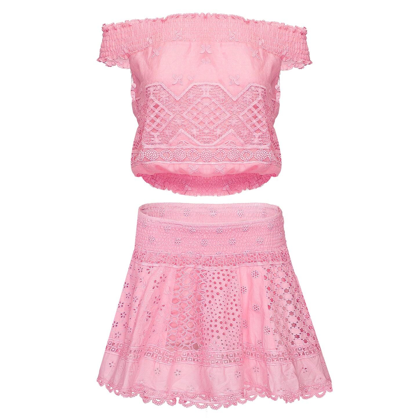 Lima Skirt & Venezuela Pink - Set