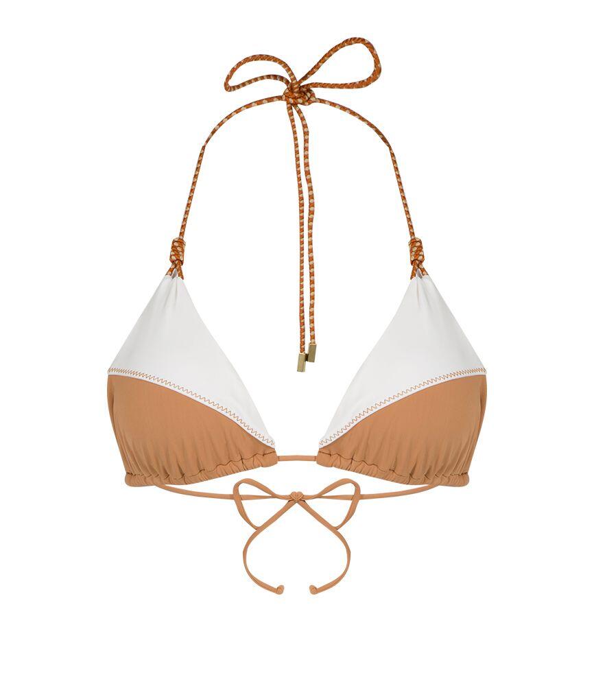Solid Betsey Loop Triangle Top - Bikini Top