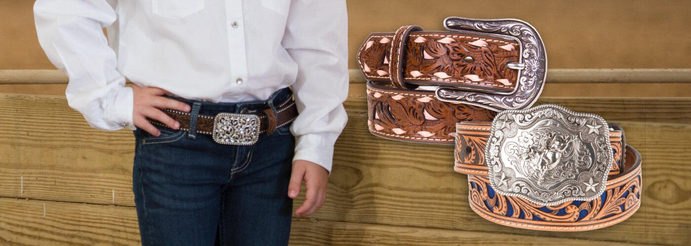 Cool Cowboy Belt Buckles & Belts for Kids