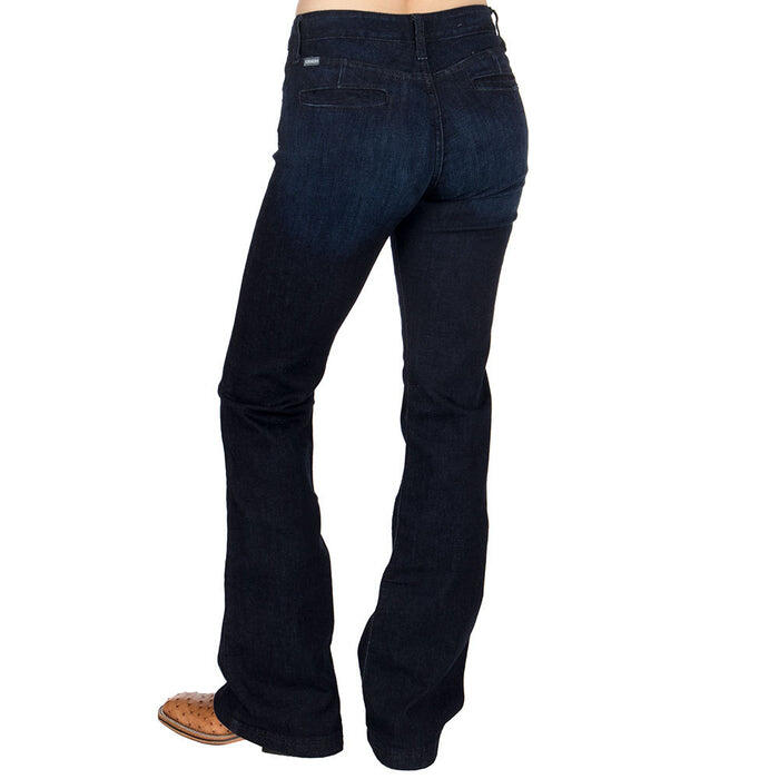 Women's CINCH Lynden Dark Wash Trouser Jean