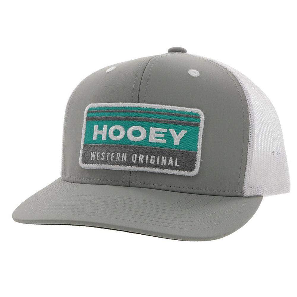 Hooey Western Original Grey Horizon Patch Snapback Cap
