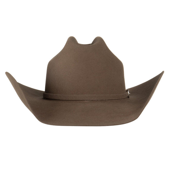 7X Pecan Rancher Crease 4 1/4in. Brim Felt Cowboy Hat