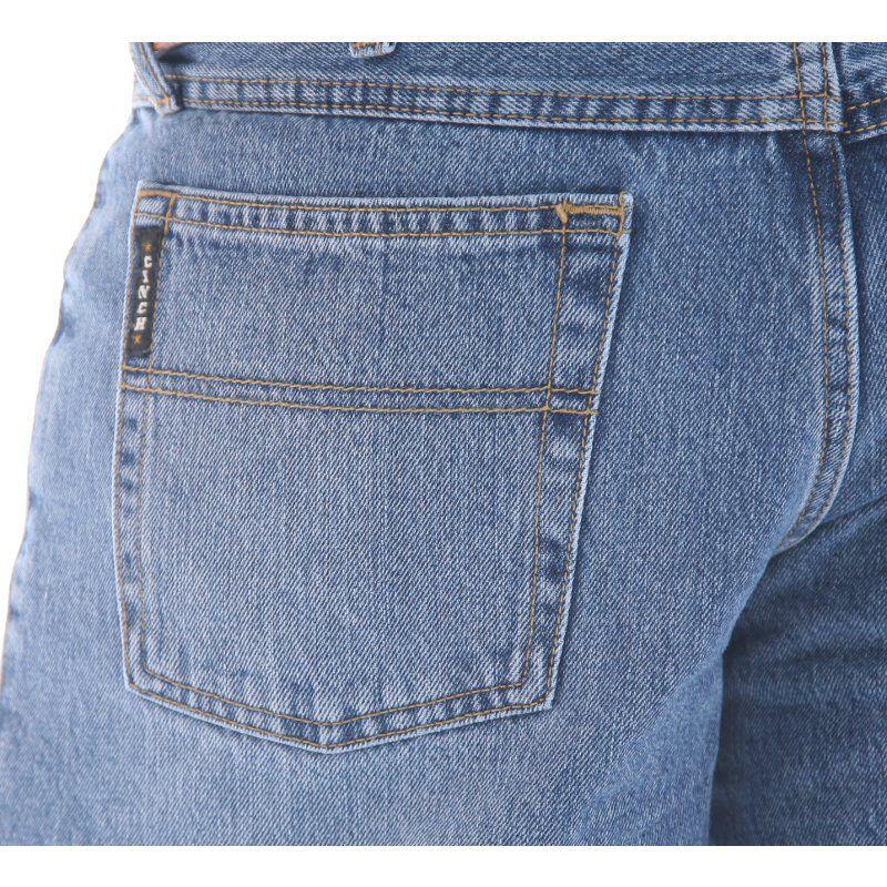 Men's Cinch Black Label Relaxed Fit Medium Stonewash Jeans
