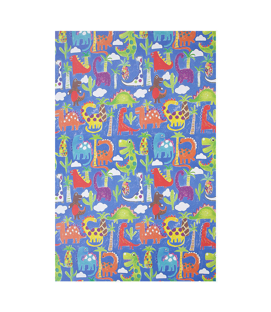 Juniors Dinosaurs Wrapping Paper
