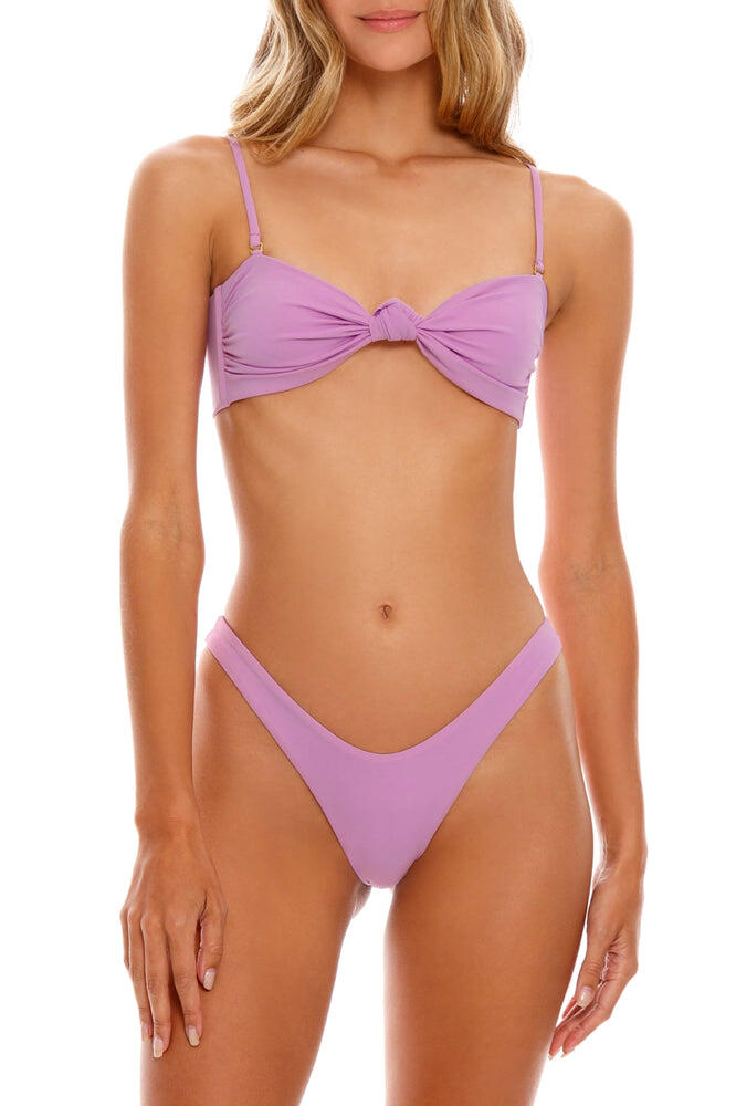 Lucille Lilac Bikini Top