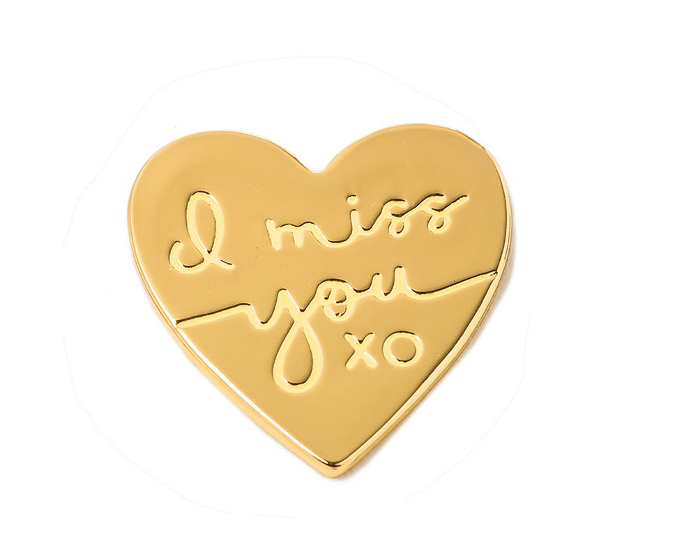 Locket Note I Miss You