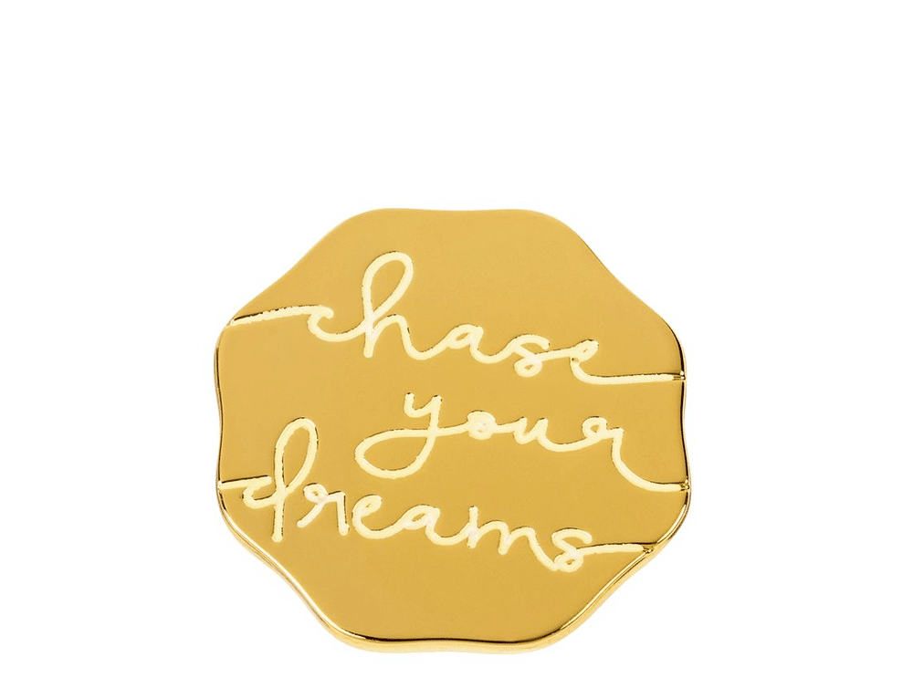 Locket Note Chase Your Dreams