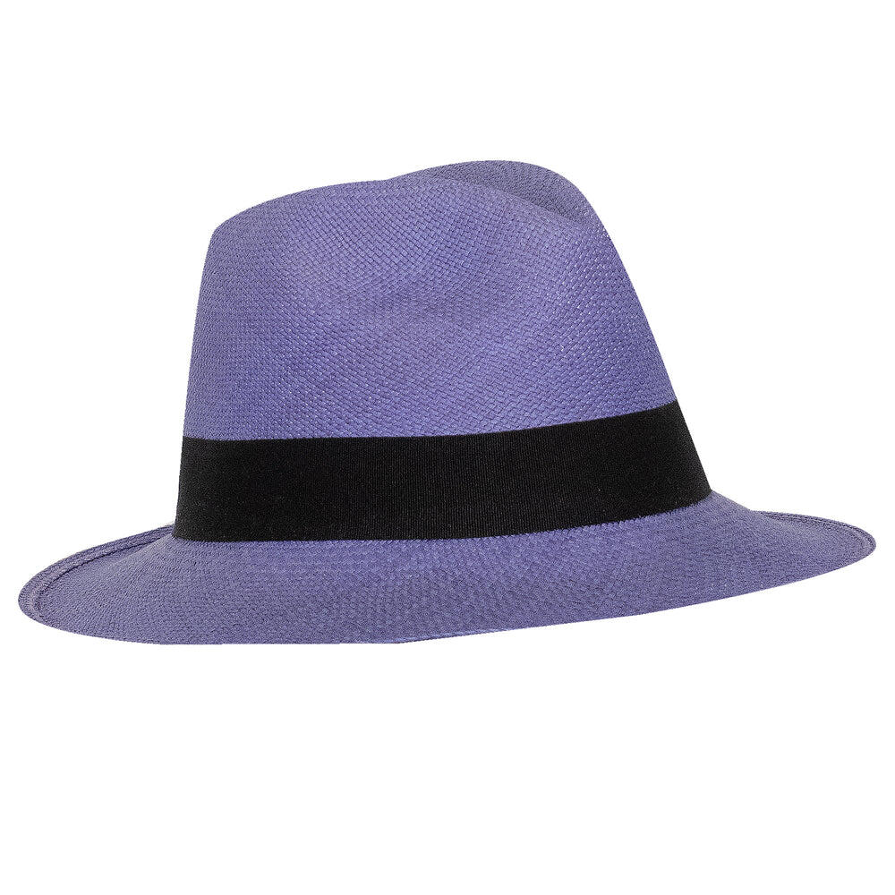 Blue Panama Hat
