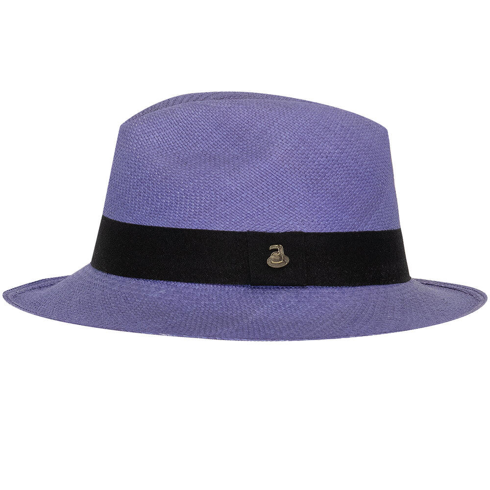 Blue Panama Hat