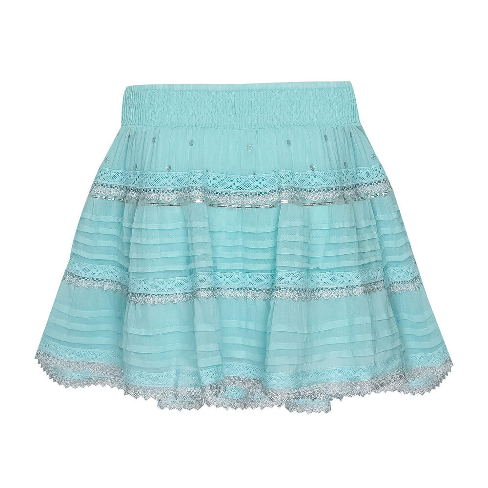 Diva Mini Skirt Aqua